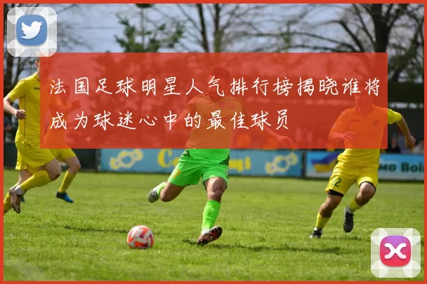 法国足球明星人气排行榜揭晓谁将成为球迷心中的最佳球员
