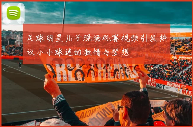 足球明星儿子现场观赛视频引发热议小小球迷的激情与梦想